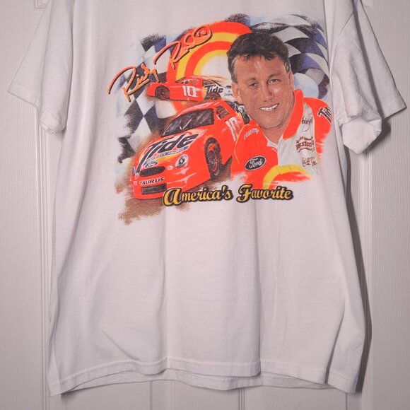 VINTAGE Ricky Rudd America's Favorite USED Shirt (Single Stitch, XL, 10, Tide) - Picture 6 of 9